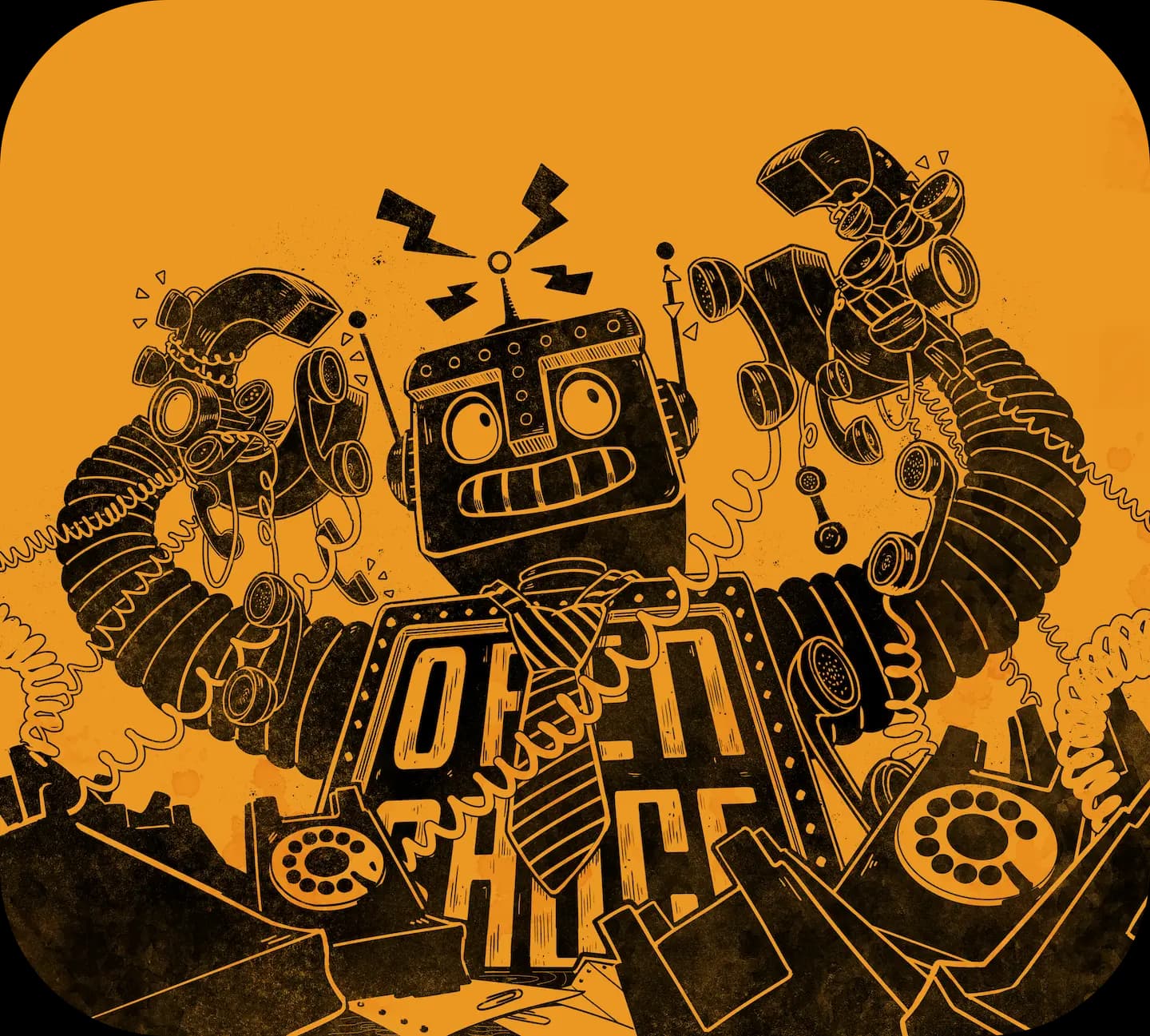 Open Sauce contact illustration