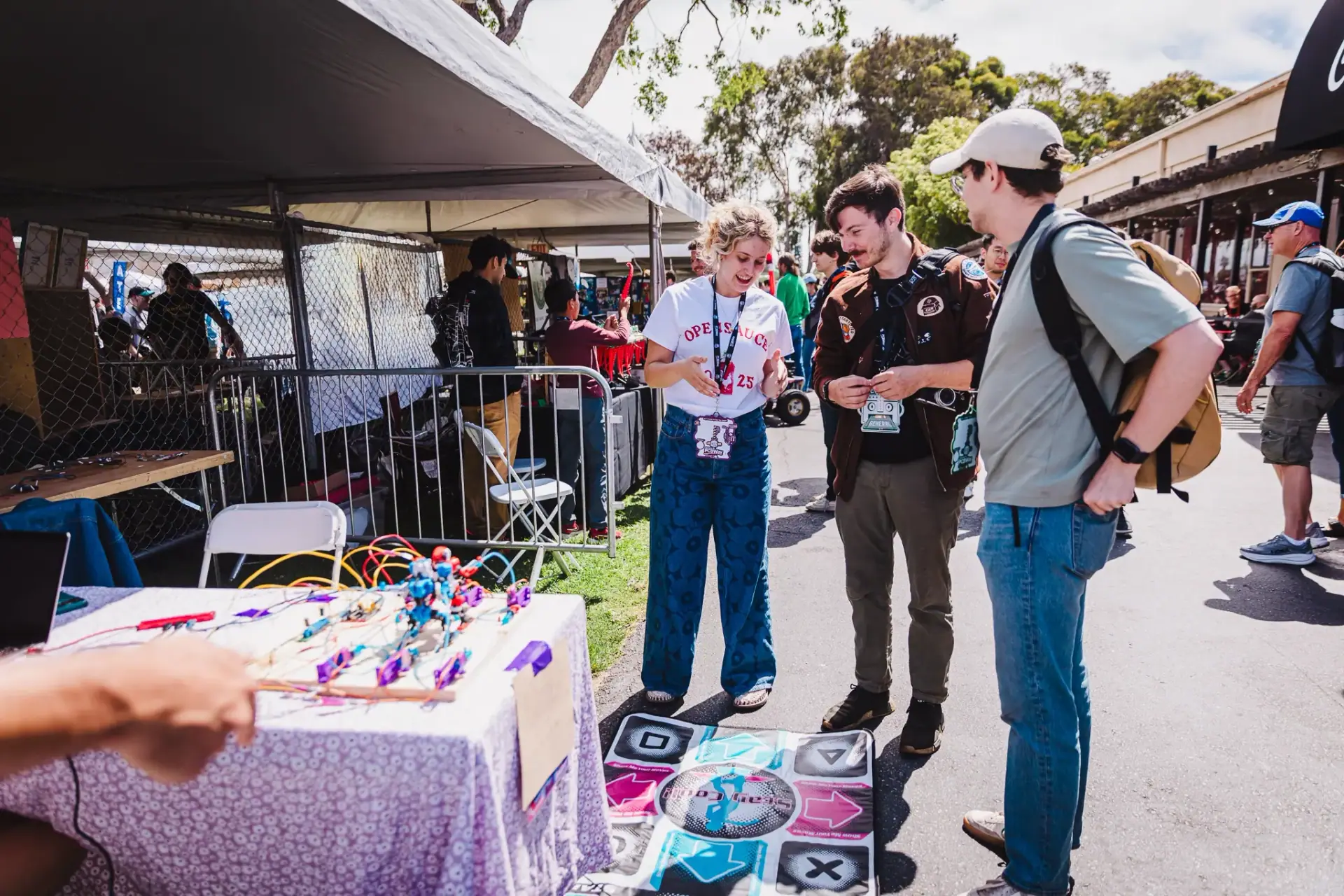 Open Sauce exhibitors