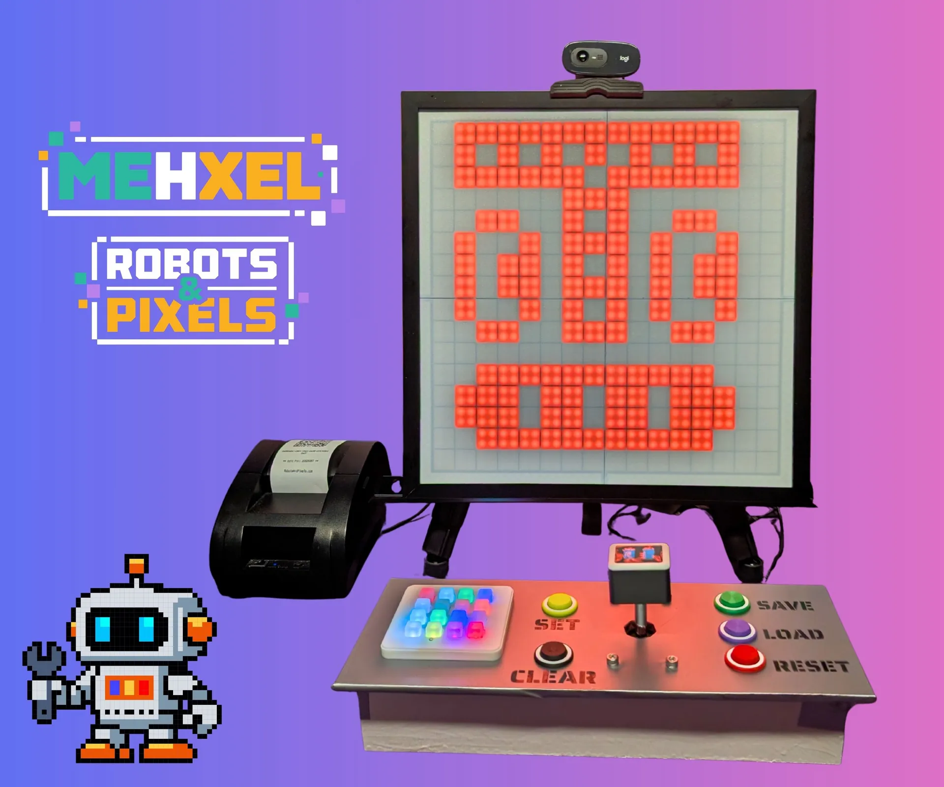 Mehxel - Robots and Pixels