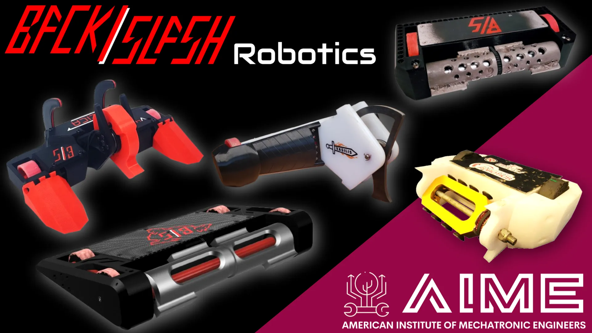 Combat Robotics - Backslash Robotics & Chico State AIME
